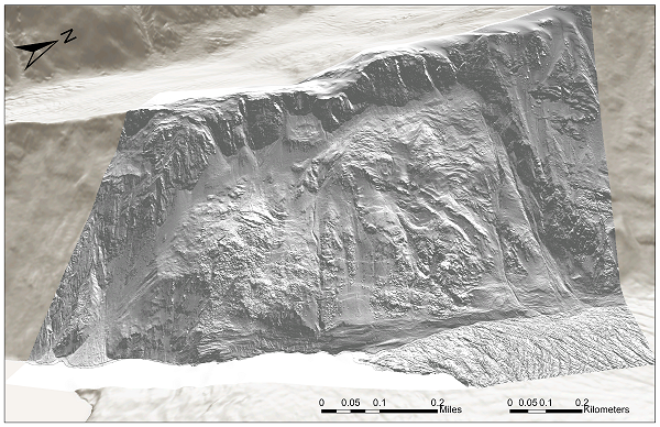 High-resolution orthoimagery of the Barry Arm Landslide
